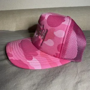 STÜSSY & BAPE® TRUCKER CAP STUSSY x BAPE TRUCKER CAP S/S 2022 NIGO | eBay